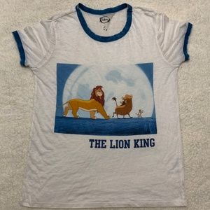 Disney | LRG White Lion King Ringer Tee